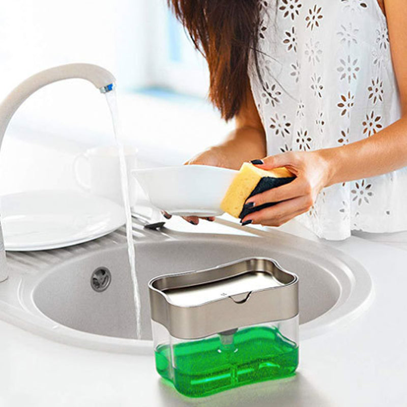 Double Layer Sponge & Soap Rack